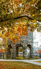 Touro Park in the Fall