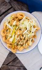 Calamari from The Lawn at Castle Inn