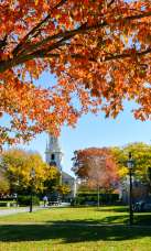 Newport Fall Foliage Queen Anne Square