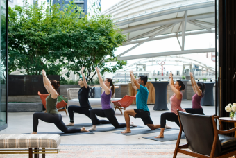 Yoga on the Terrace