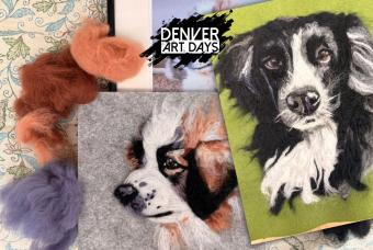 Furr-ever Felted Pet Portrait Workshop
