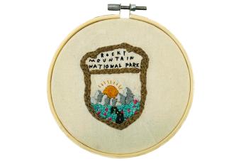 Art & Sip: Rocky Mountain National Park Embroidery