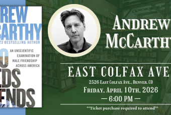 Andrew McCarthy Live at Tattered Cover Colfax