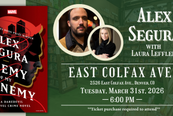 Alex Segura with Laura Leffler Live at Tattered Cover Colfax