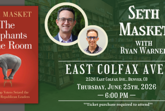 Seth Masket with Ryan Warner Live at Tattered Cover Colfax