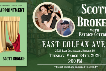 Scott Broker with Patrick Cottrell Live at Tattered Cover Colfax