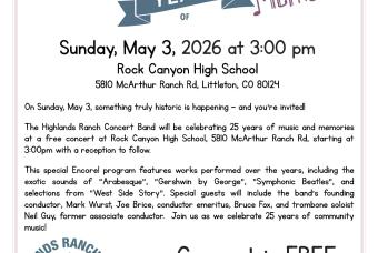 Encore! 25 Years 0f Music & Memories