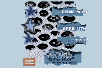 Denim Party + Live Music
