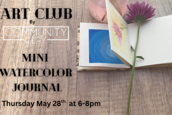 Art Club by Community Clay: Watercolor Journal