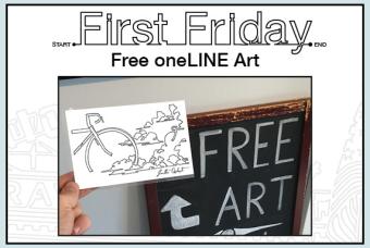 First Friday at Future Drawn oneLINE Gallery