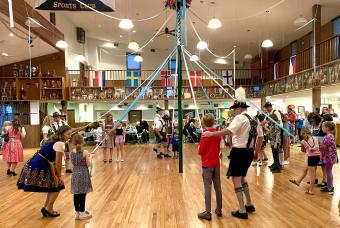 Denver Kickers Maypole Dance