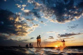 Tiki Under the Moon: A Full Moon Paddle Experience