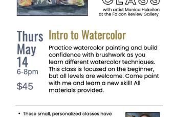 Art Class with Artist Monica Hokeilen
