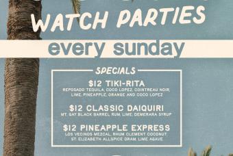 Love Island Watch Parties at Federales