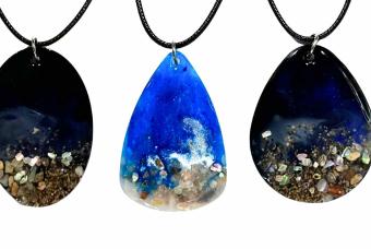 Ocean Pendant Jewelry Workshop with Grace Noel