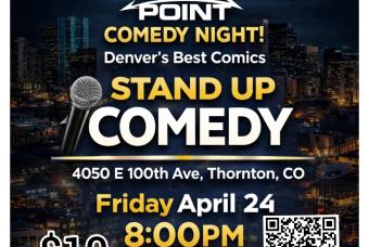 Stand-Up Comedy at The Point Bar and Grill Thornton