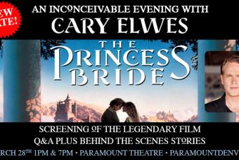 The Princess Bride: An Inconceivable Evening with Cary Elwes (7pm)