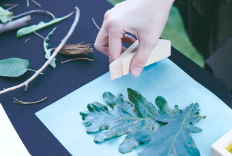 Maker Mornings: Exploring Natural Materials