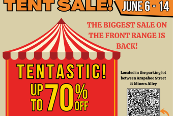 Front Range Annual Tent Sale