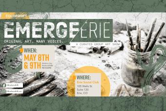 Emerge: Erie – Original Art. Many Voices.