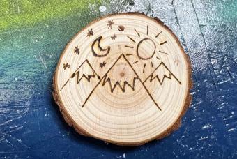 Wood Burning Art Class | Grace Noel Art