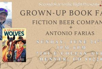 Grown Up Book Fair with Antonio Farias