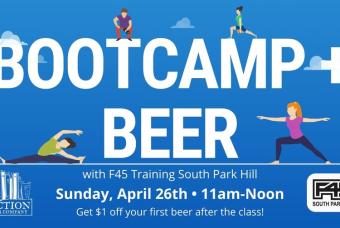 Bootcamp + Beer with F45 Park Hill