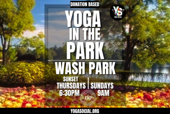 Yoga in the Park: Wash Park