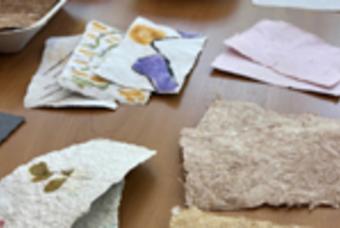 Children and Family Workshop: From Garden to Art - Paper Making