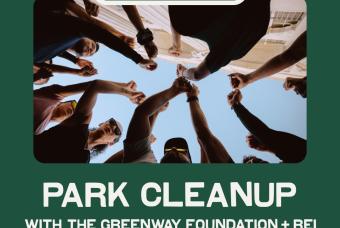 Park Cleanup with The Greenway Foundation + REI
