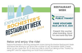 RPT Restaurant Week Ride Voucher Preview Image