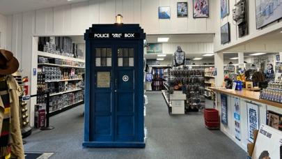 The TARDIS at Who North America in Camby, IN