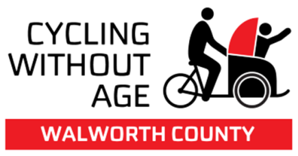 Lake Geneva Restaurant Week Charity Check nominee, Dementia Friendly Community Initiative's program Cycling Without Age