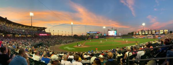 Sunset at Coca-Cola Park, Home of the IronPigs, Lehigh Valley, PA