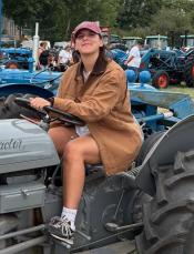 Rach on a tractor 2