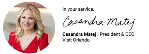 Casandra Matej's photo and signature for Tourism Matters