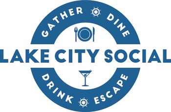 Logo for Lake City Social, a sponsor for Concerts in the Park 2026.