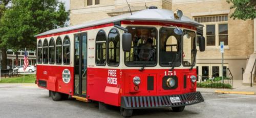 Downtown McKinney Trolley
