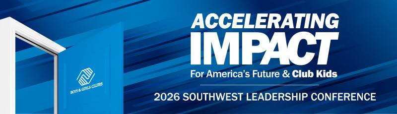 Logo for the Boys and Girls Clubs of America 2026 Southwest Leadership Conference.