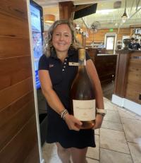 Picture of the lead hostess at PIER 290 restaurant.
