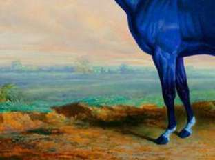 Big Lex The Famous Blue Horse Of Lexington
