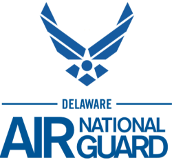 Delaware Air National Guard logo, including a design that reflects wings.
