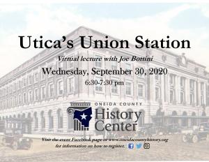 Utica Union Station Flier