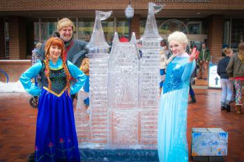 Frozen at HBG's Ice & Fire Festival