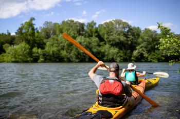Kayaking at Riverbend