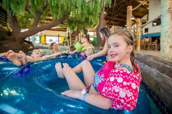 Spoil the grandkids with overnight accommodations & waterpark passes at Timber Ridge