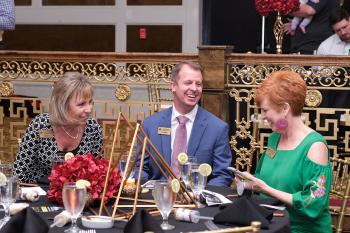people attending the Excellence in Hospitality Awards dinner in Shreveport