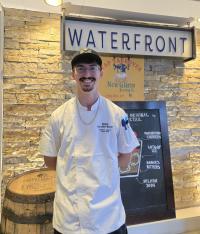 Picture of the Sous Chef at the Abbey Resort, Stephen Jawnyj.