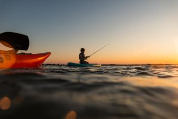 kayak and paddleboard fishing