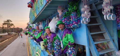 Krewe of Poseidon Mardi Gras parade